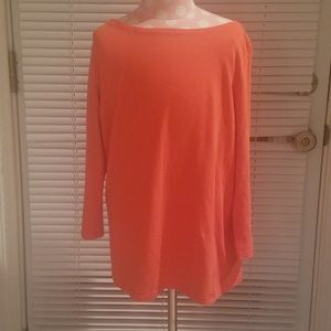 Orange Long Sleeved Shirt